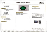 8.42/CT Natural Panna Stone with Govt. Lab Certificate-15897S205544
